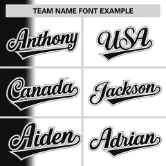 White Black Pinstripe Gradient Baseball Jersey 3