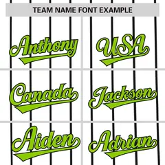 White Black Pinstripe Two-tone Side Baseball Jersey 3