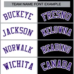 White Black Purple Split Varsity Full-Snap Letterman Jacket 5