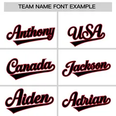 White Black Red Gradient Raglan Full-Snap Letterman Jacket 3