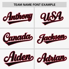 White Black-Red Raglan Sleeves Authentic Baseball Jersey 3
