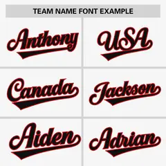 White Black-Red Raglan Sleeves Authentic Baseball Jersey 3