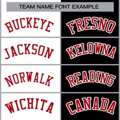White Black Red Split Varsity Full-Snap Letterman Jacket 5