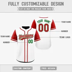 White Black Reversible Raglan Baseball Jersey 3