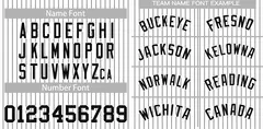 Women's White Black Stripe Baseball Jersey 10