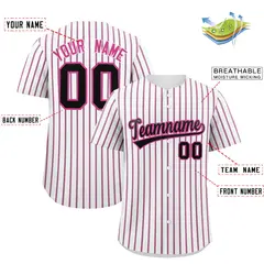 White Black Tricolor Stripe Fashion Baseball Jersey 2