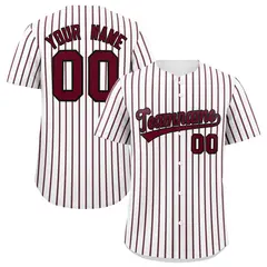 White Black Tricolor Stripe Fashion Baseball Jersey 1