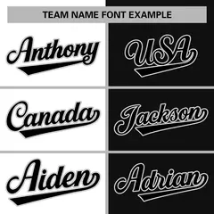 White Black Two Tone Split Full-Snap Varsity Letterman Jacket 5