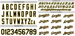 White Black-Yellow Classic Authentic Baseball Jersey 3