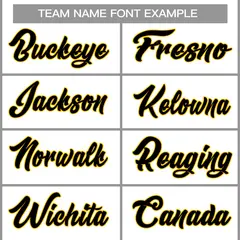 White Black-Yellow Classic Men's Basketball Jersey 3
