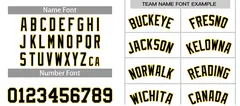 White Black-Yellow Classic Sets Curved Basketball Jersey 4