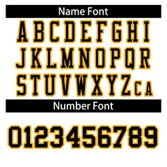 White Black-Yellow Classic Style Authentic Football Jersey 4
