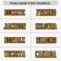 White Black-Yellow Raglan Sleeves Side Pattern Football Jersey 3