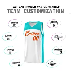 White Bright Green Classic Sets Basketball Jersey 4