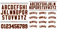White Brown-Orange Bull Stripe Fashion Baseball Jersey 3