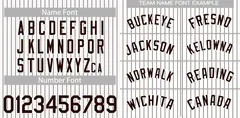 White Brown Stripe Fashion Authentic Baseball Jersey 3