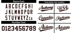 White Brown Striped Raglan Sleeves Baseball Jersey 3