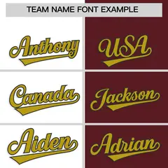 White Burgundy Two Tone Striped Baseball Jersey 3