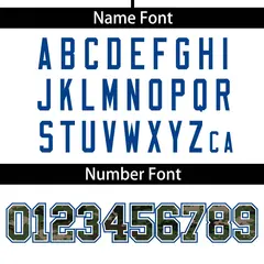 White Camo Font Authentic Baseball Jersey 4
