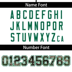White Camo Font Authentic Baseball Jersey 4