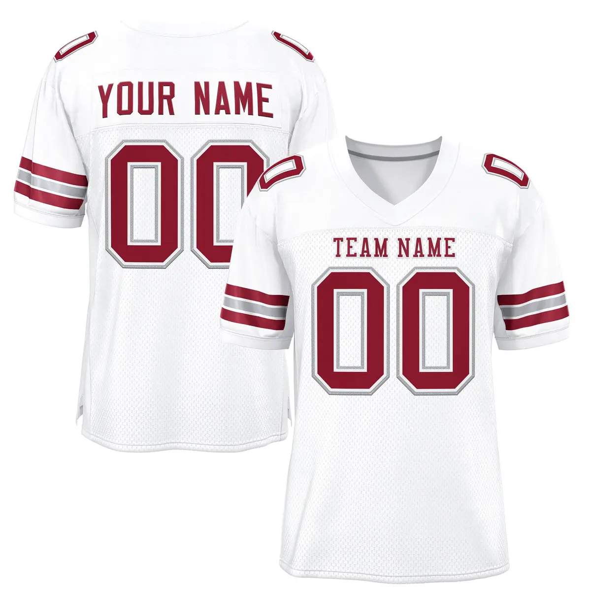 White Cardinal-Cardinal Classic Football Jersey