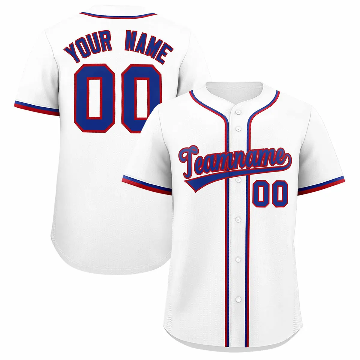 White Classic Authentic Baseball Jersey