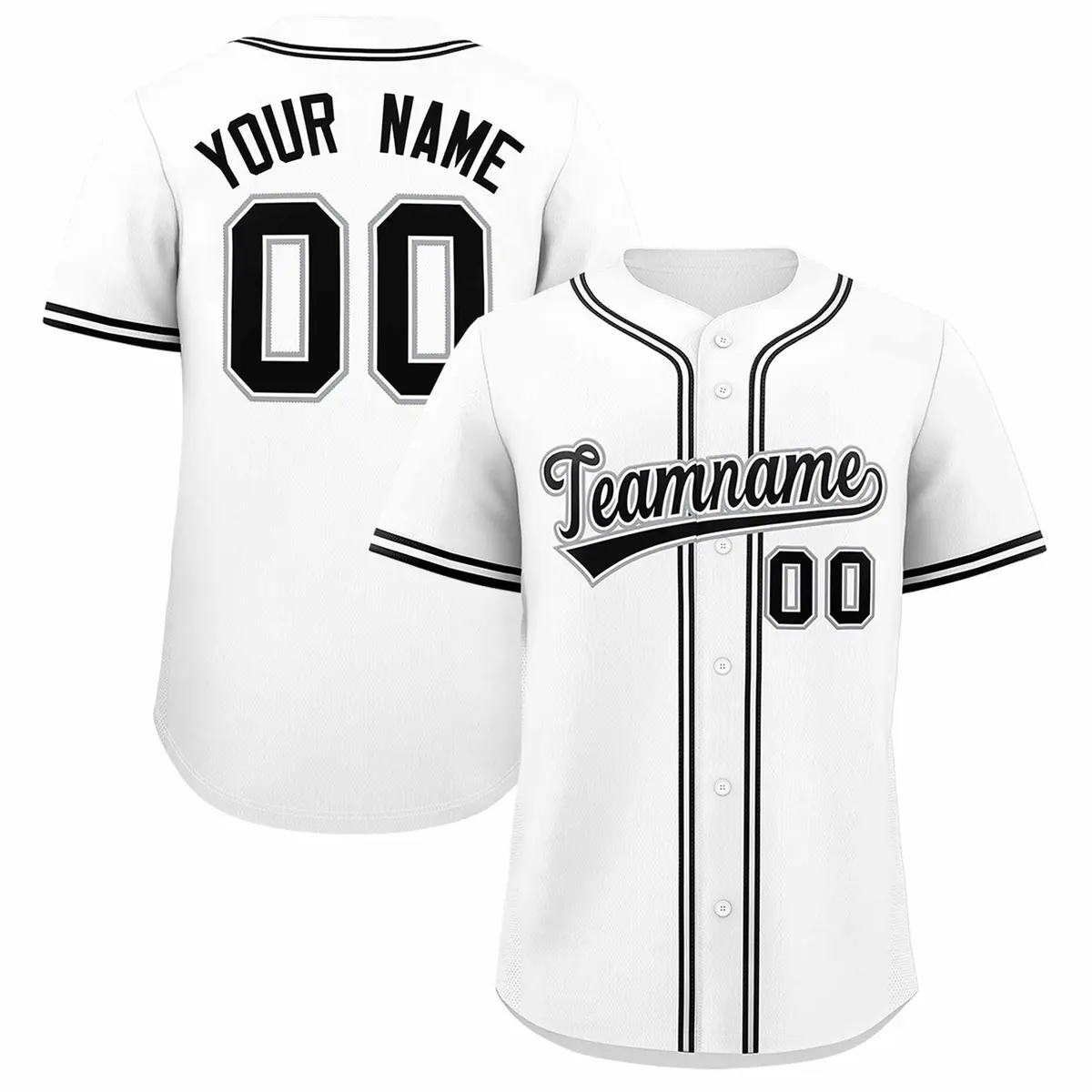 White Classic Authentic Baseball Jersey
