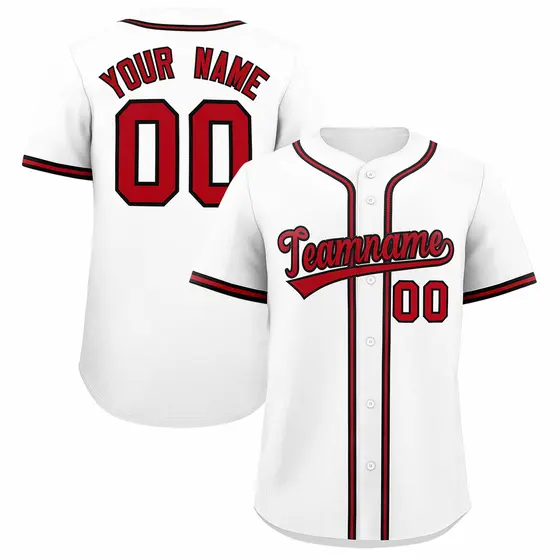 White Classic Authentic Baseball Jersey