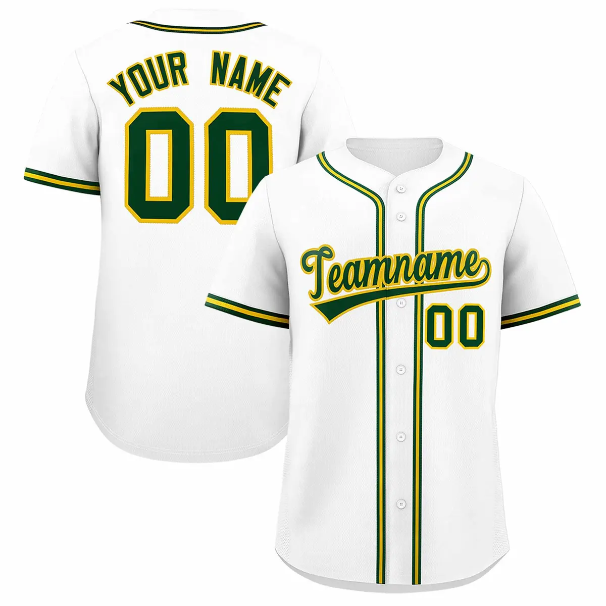 White Classic Authentic Baseball Jersey