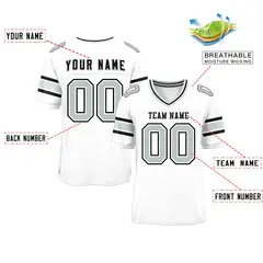 White Classic Authentic Football Jersey 2