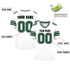 White Classic Authentic Football Jersey 2
