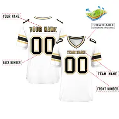 White Classic Authentic Football Jersey 2