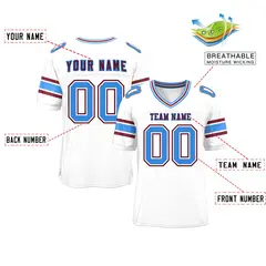 White Classic Authentic Football Jersey 2