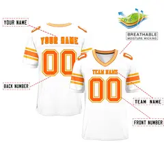 White Classic Authentic Football Jersey 2