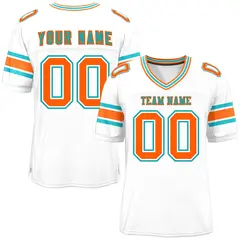 White Classic Authentic Football Jersey 1