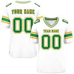 White Classic Authentic Football Jersey 1