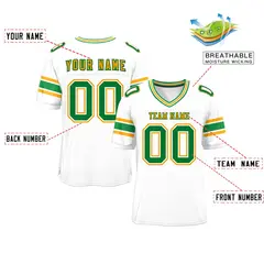 White Classic Authentic Football Jersey 2