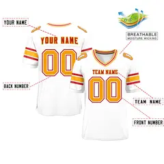 White Classic Authentic Football Jersey 2