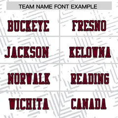 White Crimson-Black Graffiti Line Authentic Football Jersey 3