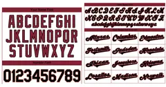 White Crimson-Cream Authentic Classic Baseball Jersey 3