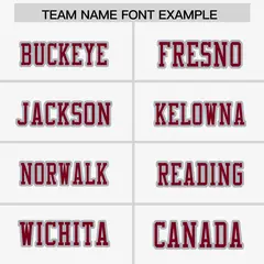 White Crimson-Gray Raglan Side Pattern Football Jersey 3