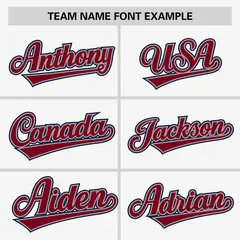 White Crimson-Navy Raglan Sleeves Authentic Baseball Jersey 3
