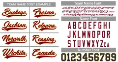 White Crimson-Yellow Classic Authentic Baseball Jersey 3