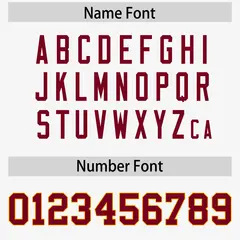 White Crimson-Yellow Raglan Sleeves Side Pattern Football Jersey 4