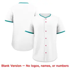 White Fluorescent Green Midnight Blue Baseball Jersey 8