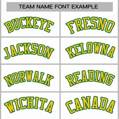 White Gold-Green Classic Varsity Full-Snap Letterman Jacket 3