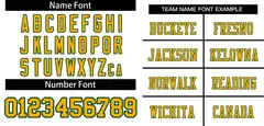 White Gold-Green Mesh Football Jersey 3