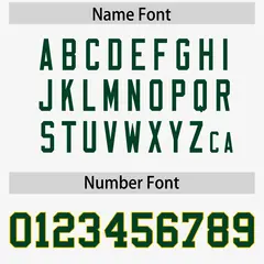 White Gold-Green Raglan Sleeves Side Pattern Football Jersey 4