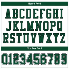 White Gotham Green-Black Mesh Football Jersey 3