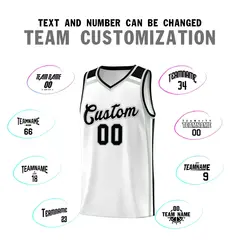 White Gray Black Color Charge Series Basketball Jersey 4